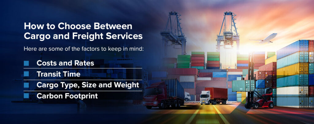 Cargo vs. Freight: What's the Difference? - EMO Trans, Inc.