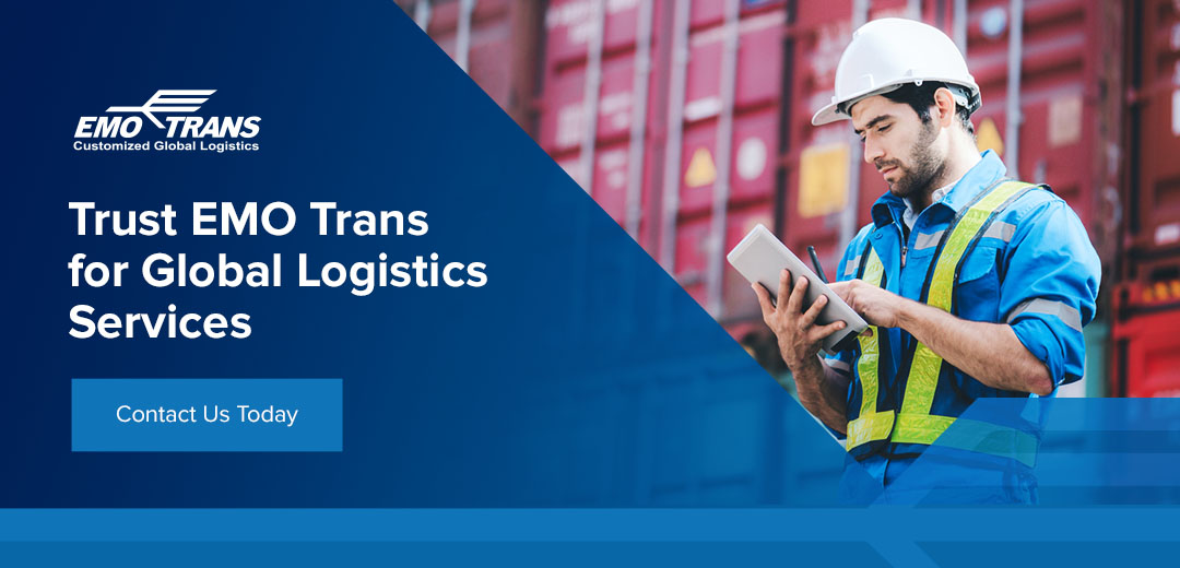 Trust EMO Trans for global logistics