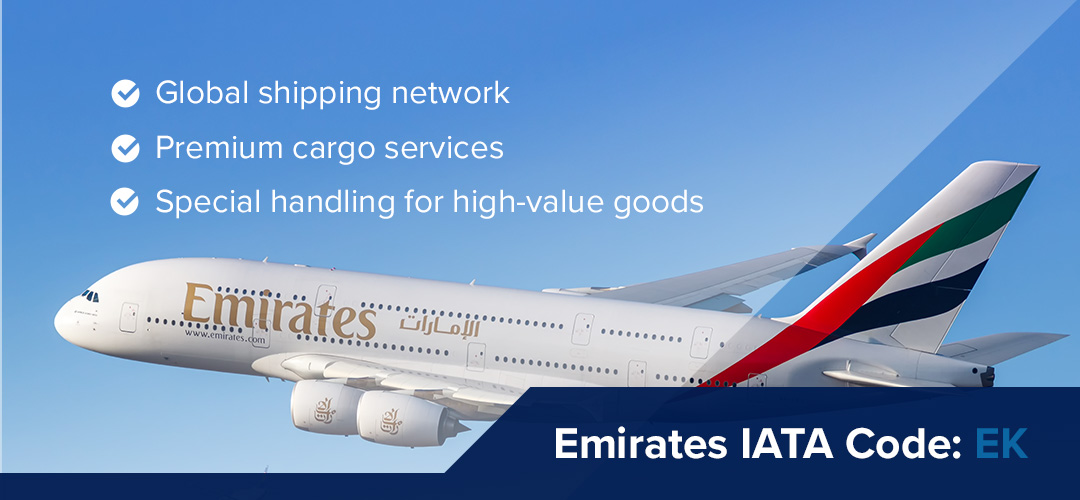 Emirates IATA Code: EK